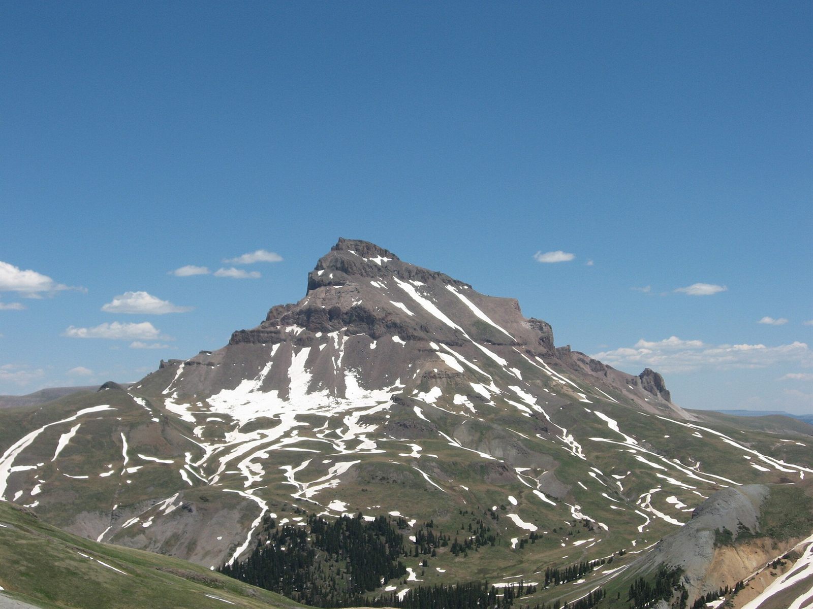 The San Juan Mountains above Durango